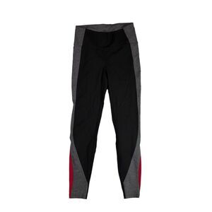 Lululemon Get Going Train Tight High Rise Black Red‎ Size 8